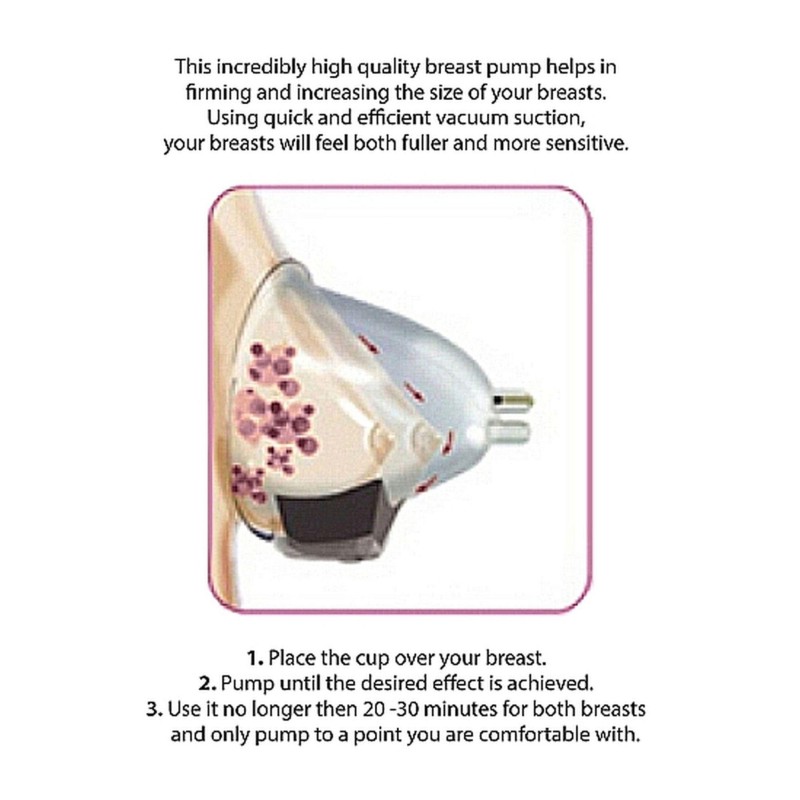 Breast Pump Set Medium - Rose Gold